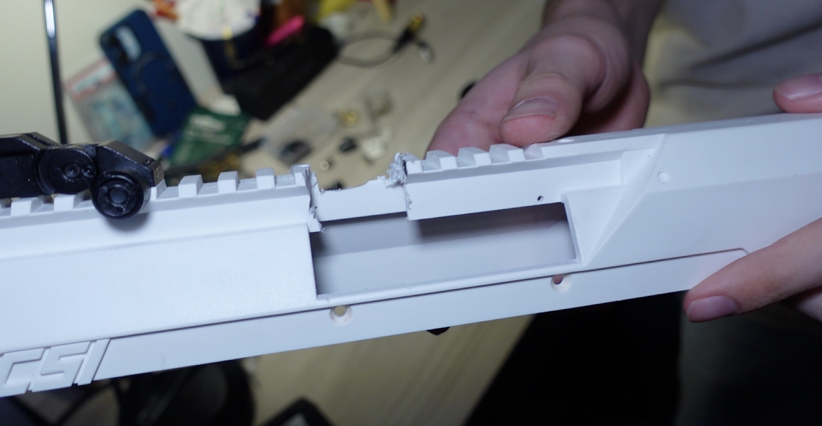 It will look something like this when done