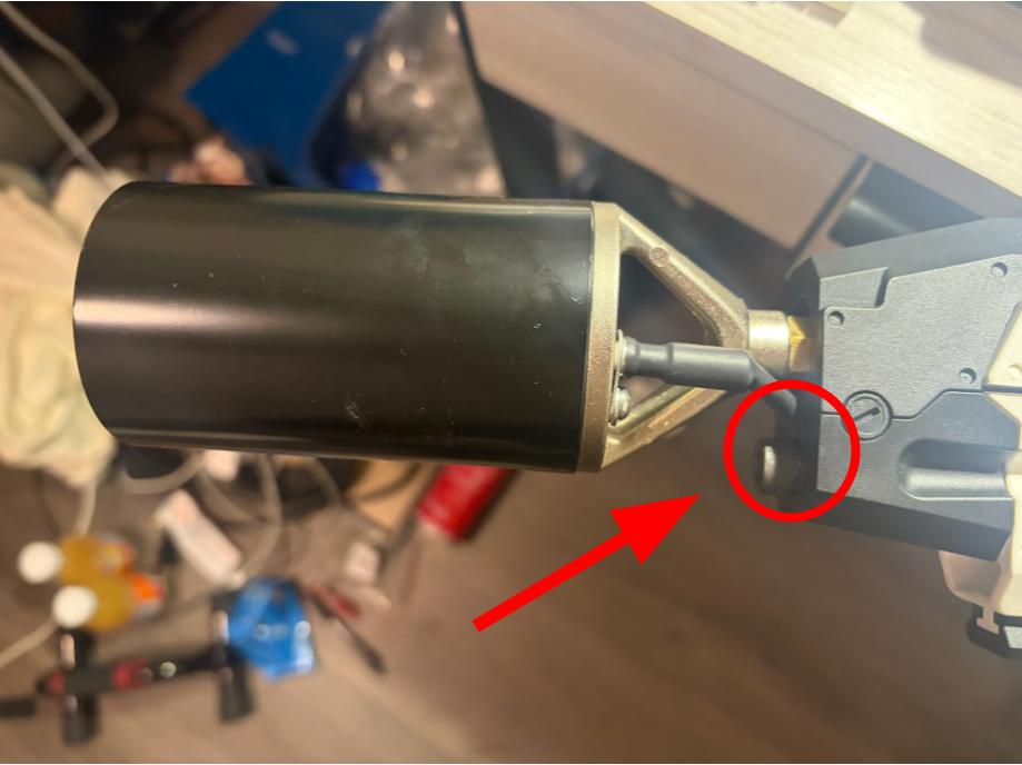 Small fix - larger hole needed